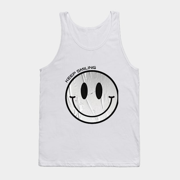 Keep smiling Tank Top by The Introvert Space